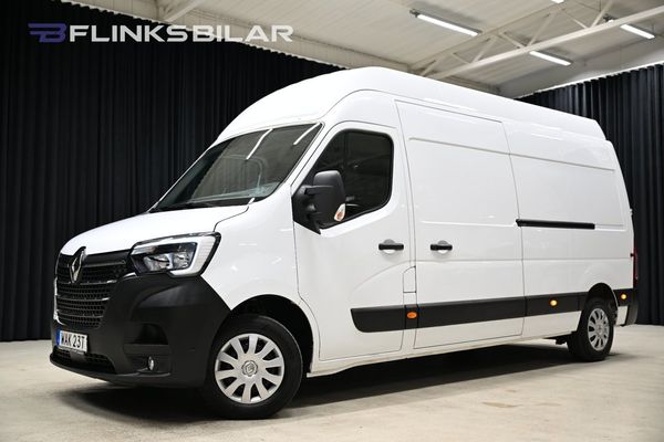 Renault Master 180HK Högtak L3H3 Automat|Dubbeldörr|GPS|Backkamera - 2023