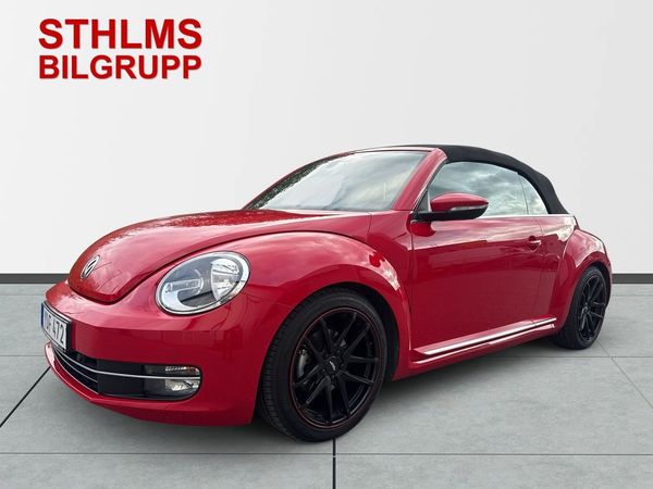 Volkswagen Beetle Cabriolet 1.2 TSI BMT Base Eu6 Pedantskött 1Ägare! - 2016