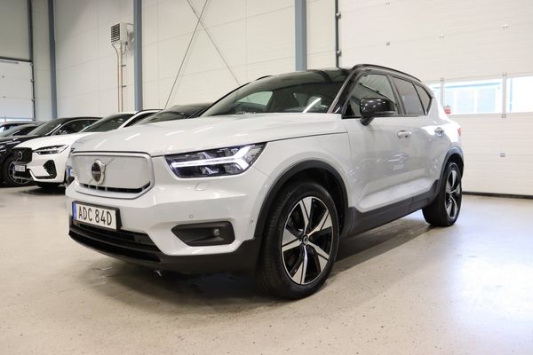 Volvo XC40 Recharge Pro 360° Drag p-värmare pano H/K 231hk - 2022