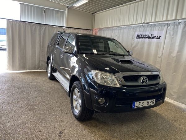 Toyota Hilux Dubbelhytt 2.5 4x4 Manuell, 144hk, - 2011