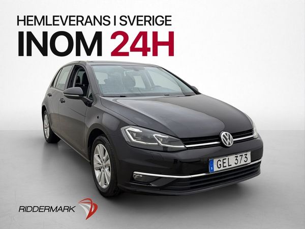 Volkswagen Golf 1.0 TSI Dragkrok Kamera Adaptiv-Fart CarPlay - 2018