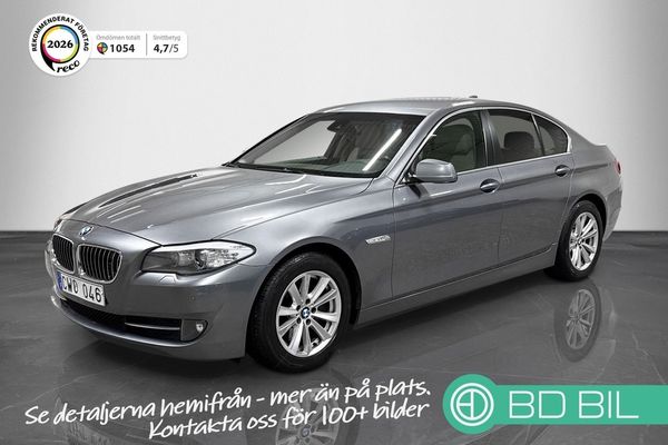 BMW 530 D Nightvision Skinn Navi Dragkrok En ägare Svensksåld - 2010