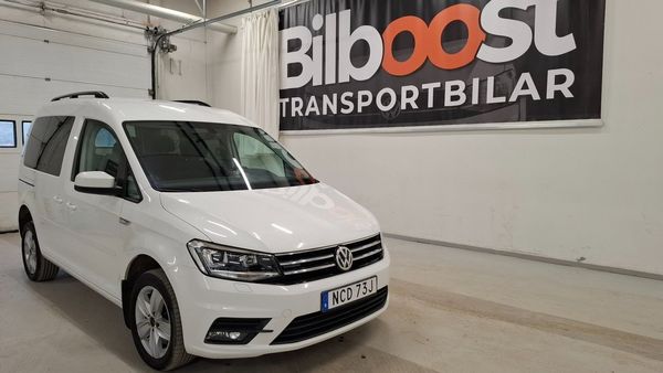 Volkswagen Caddy Combi 2.0 TDI 4Motion, 5-sits, 1 ägare, Drag, Kamera - 2019