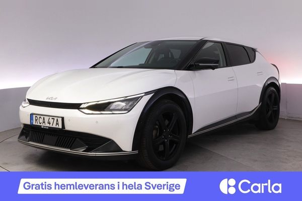 Kia EV6 77,4 kWh AWD Plus Drag Vent.Säten AdapFarth 360 BSM - 2023