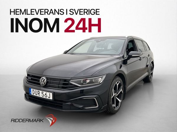 Volkswagen Passat GTE Drag Värmare Kamera Navi Halvskinn - 2021