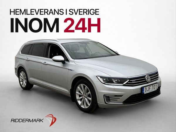 Volkswagen Passat GTE 218hk Kamera Halvskinn CarPlay Drag - 2018