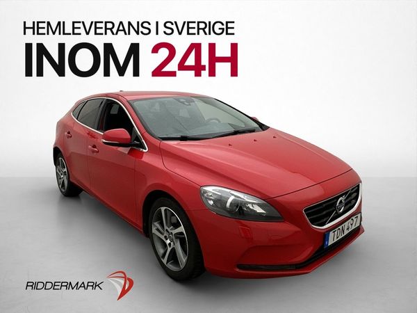 Volvo V40 T3 Momentum P-Värmare Halvskinn Farthållare - 2015