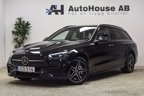 Mercedes C300 T e AMG Night Drag 360 Styrassistent Leasebar - 2023