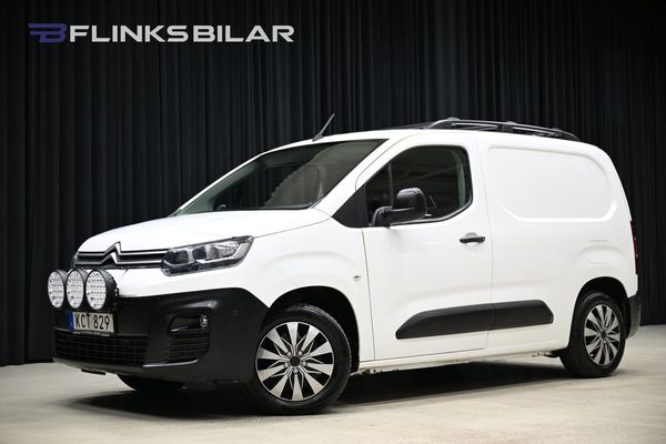 Citroen Berlingo 1.5 BlueHDi 75HK Inredd|Dubbelgolv|GPS|Drag|Värmare| - 2018