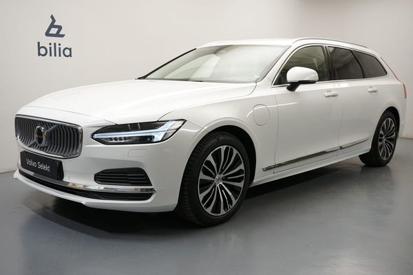 Volvo V90 Recharge T6 Core Bright, Dragkrok, Baklucka elmanövrerad - 2024