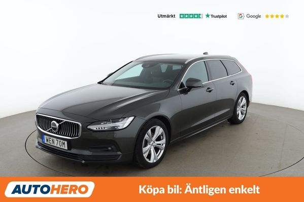 Volvo V90 D4 AWD Momentum Advanced / VOC, H/K, Dragkrok - 2021