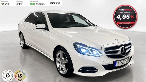 Mercedes E220 CDI Avantgarde 7G 170hk parkeringsvärmare fjärrst - 2014