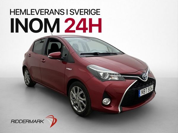 Toyota Yaris Hybrid 101hk Kamera Svensksåld Farthållare - 2017