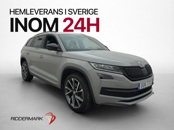 Skoda Kodiaq 2.0 TSI 4x4 Sportline P-Värm Canton Kamera Drag - 2019