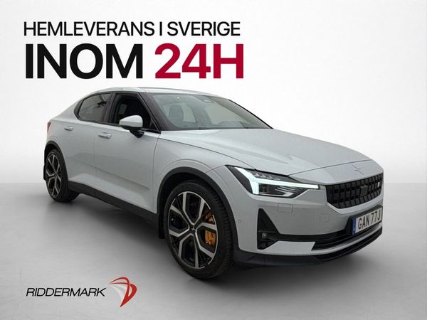 Polestar 2 Long Range DM 408hk AWD Performance Pano Drag - 2021