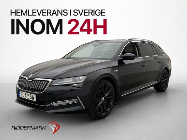 Skoda Superb Kombi L&K Värm Pano Canton Drag Cockpit Kamera - 2021