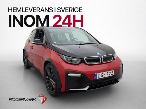 BMW i3 s 94 Ah 183hk Comfort P-Sensorer Värmepump Bluetooth - 2018
