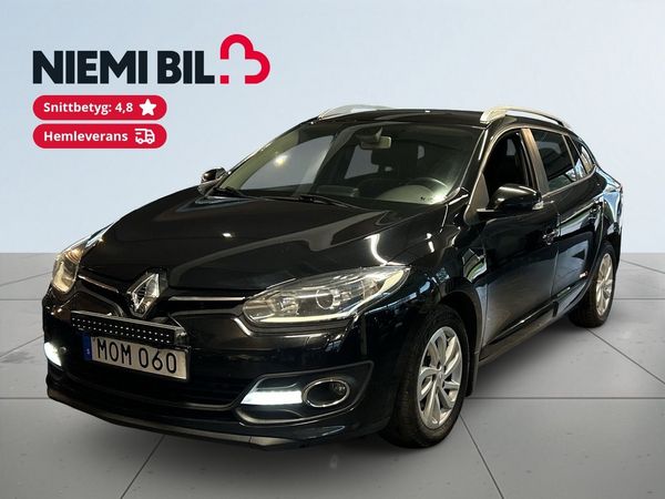Renault Megane Grandtour 1.5 dCi LIMITED S&V-Hjul/Dragkrok/M-värm - 2015
