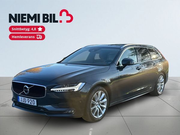 Volvo V90 T4 Aut Momentum Skinn/Navi/Drag/MoK/SoV/Ad.Fhållare - 2019