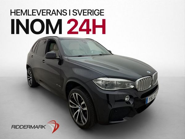 BMW X5 xDrive40e M Sport Drag Pano H/K Kamera Navi Skinn HUD - 2018