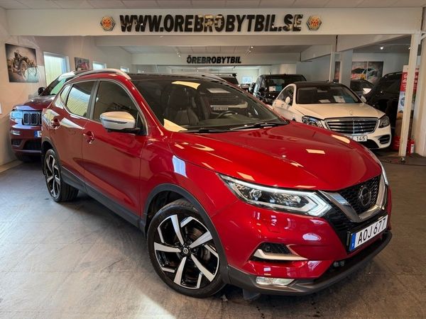 Nissan Qashqai 1.3 DIG-T DCT Tekna+ Gps Pano Drag Bose Mvärmare SE UTR - 2019