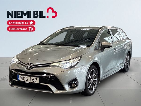 Toyota Avensis 1.8Valvematic Multidrive SActive Plus S&V/Drag/M/K-värm - 2016