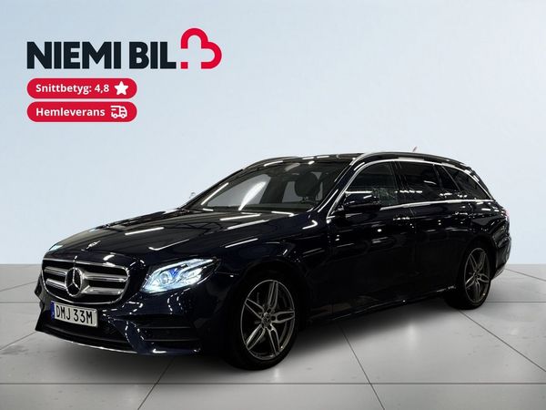 Mercedes E220 T d 4MATIC AMG S&V-hjul/Drag/Pano/Burmester/Dvärm - 2019