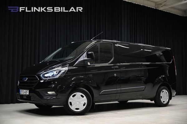 Ford Transit Custom 130HK L2 Automat|Inredd|Dubbelgolv|Leasbar|SeUTR - 2022