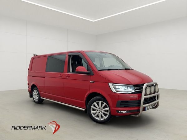 Volkswagen Transporter Kombi L2 4M Ny-Kamrem Värm Drag Moms - 2019