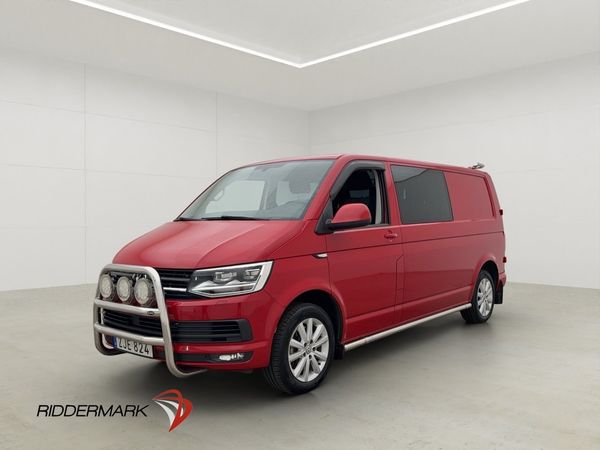 Volkswagen Transporter Kombi L2 4M Ny-Kamrem Värm Drag Moms - 2019