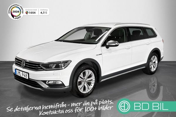 Volkswagen Passat Alltrack 2.0 TDI 4Motion Kamrem Bytt Värmare Backkamera Drag - 2017