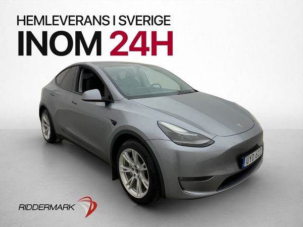 Tesla Model Y Long Range AWD 514hk Drag Värmepump Rattvärme - 2023