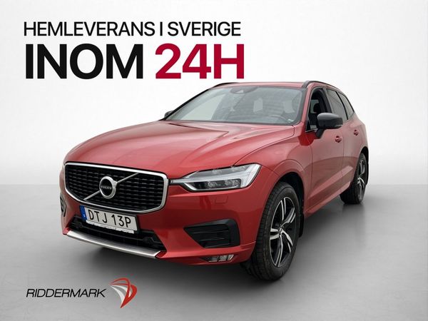 Volvo XC60 T5 AWD R-Design Pano Drag Kamera Värmare BLIS - 2020