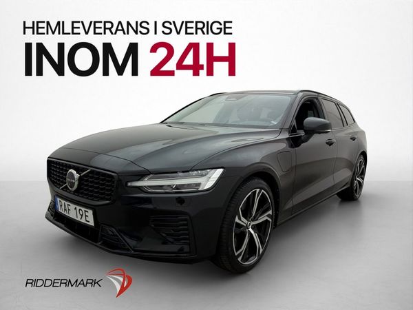 Volvo V60 Recharge T6 AWD Ultimate Dark Värmare Pano H/K HUD - 2023