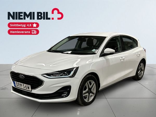 Ford Focus 1.0 EcoBoost Hybrid E85 Powershift MOMS/M-Värm/S&V-Däck - 2023