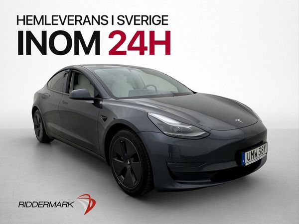 Tesla Model 3 Long Range AWD Ljus Interiör Svensksåld - 2021