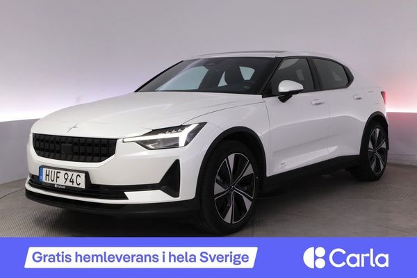 Polestar 2 Standard Range Single Motor Plus Pano H/K Elstol - 2023