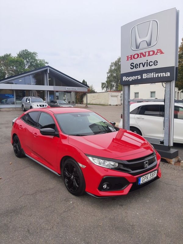Honda Civic 5-dörrar 1.0 Dynamic Euro 6 - 2018