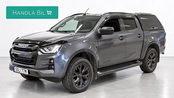 Isuzu D-Max 1.9 CNG XRX D-Värm Skinn Kåpa MOMS Diff Kamera SoV - 2023