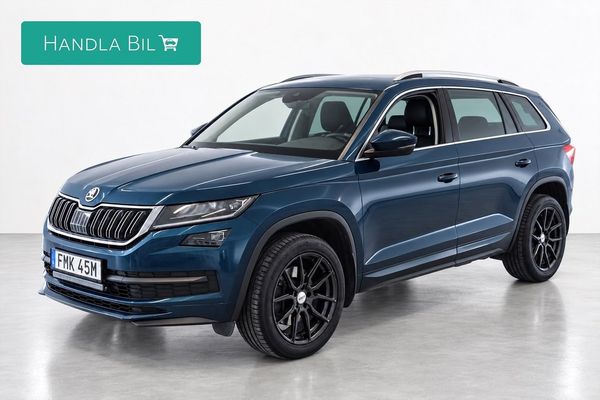 Skoda Kodiaq 2.0 TDI 4x4 L&K 7-sits D-Värm Cockpit Skinn Drag SoV - 2020