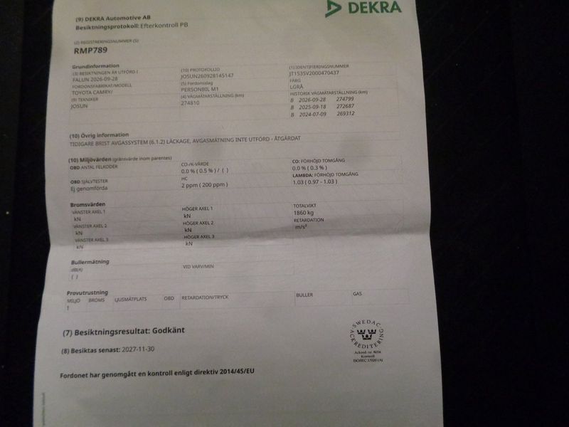 Toyota Camry bild 23