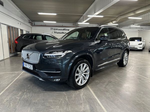 Volvo XC90 7-Sits D4 AWD Inscription Pano 360° Pilot Drag Värmare - 2017
