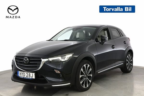 Mazda CX-3 2.0 121HK Aut Optimum Skinn M/K-värmare BOSE B-Kamera - 2019