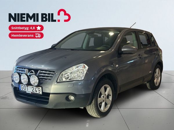 Nissan Qashqai 2.0 Motorvärmare Extraljus Dragkrok S&V-däck Bluetooth - 2008