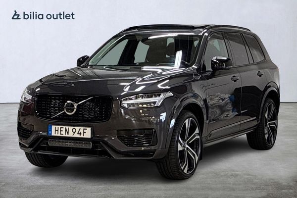 Volvo XC90 T8 Ultra Dark Edition 7-sits 455hk B&W HuD Luftfjädr - 2025