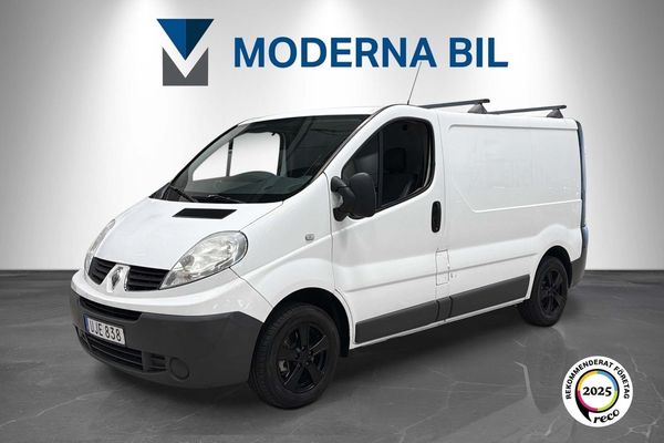 Renault Trafic Skåpbil 2.0 dCi 90hk Dragkrok Takräcke LM-fälg BT 3sits - 2014