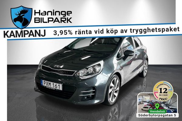 Kia Rio 1.2 CVVT GLS /B-KAMERA /RATT-VÄRM /SUPERDEAL fr3,95% - 2015