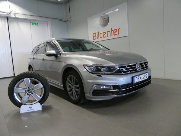 Volkswagen Passat 2.0 TDI 190HK R-line Drag-Kamera-Motorvärmare-SoV - 2017