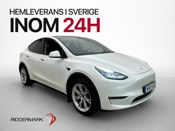 Tesla Model Y Long Range AWD Svensksåld Dragkrok Panorama - 2023