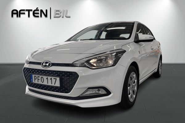 Hyundai i20 1,4 Automat, Premium, Bluetooth,Rattvärme - 2017